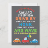 Verjaardag Parade Uitnodiging Quarantaine verjaard (Voorkant)