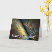 Verjaardag parallelle vliegtuigen kaart (Gele Bloem)