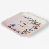  Verjaardag Party Butterfly Paper Bord (Gebogen)