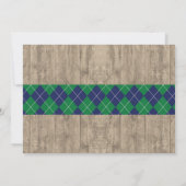 Verjaardag Party Golf Ball Foto Golfen Uitnodigen Kaart (Achterkant)