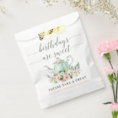 Verjaardag Party Tea Party Verjaardagen zijn zoet Bedankzakje (Gezegeld)