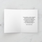 Verjaardag, pastoor, grote spijt kaart (Binnen)