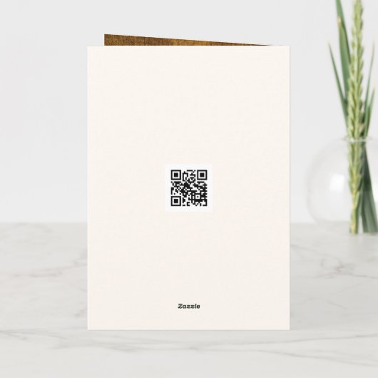 Verjaardag patchwork quilt kat in het raam kaart (Achterkant)