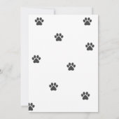 Verjaardag Pawty Duitse Herder Hond Verjaardag Kaart (Achterkant)