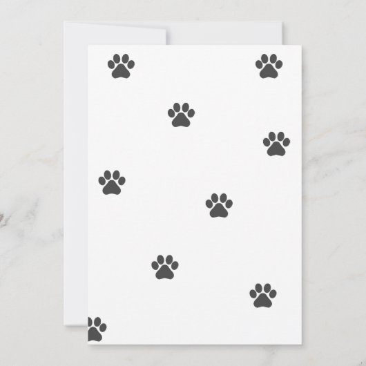 Verjaardag Pawty Duitse Herder Hond Verjaardag Kaart (Achterkant)