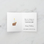 Verjaardag Pet Brindle Boxer Kaart (Binnen)