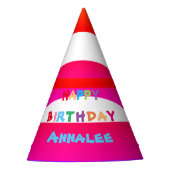 Verjaardag Pet Modern Schattige plezier met aangep Feesthoedjes (Voorkant)