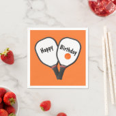 Verjaardag Pickleball en Paddle Servet (Insitu)