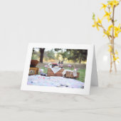 VERJAARDAG PICKNICKFOTO ALLEEN VOOR JOU KAART (Gele Bloem)