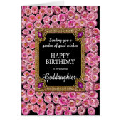 Verjaardag Pink Daisies (Voorkant)