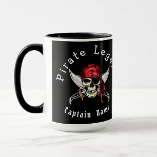 VERJAARDAG Pirate Skull Mok