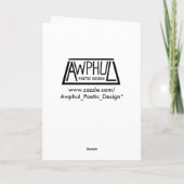 Verjaardag Poison Ivy Kaart (Achterkant)