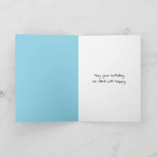 Verjaardag Polar Beer Cub Kaart (Binnen)