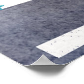 Verjaardag Politieagent Feestbord Poster (Hoek)