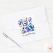 Verjaardag Pony Stickers (Envelop)