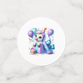Verjaardag Pony Tafelconfetti Confetti (Kleine voorkant)