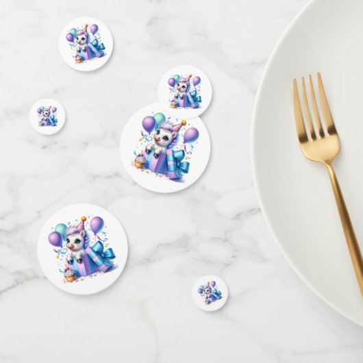 Verjaardag Pony Tafelconfetti Confetti (Groep)