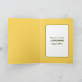 Verjaardag Popcorn Kaart (Binnen)