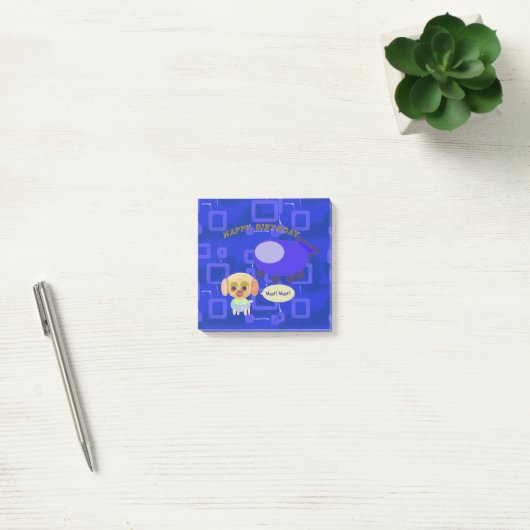 Verjaardag post-it® notes (Kantoor)
