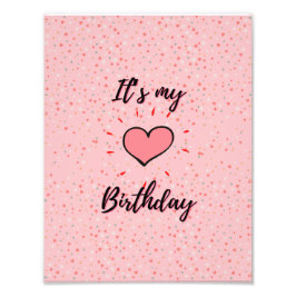 Verjaardag poster voor kinderen