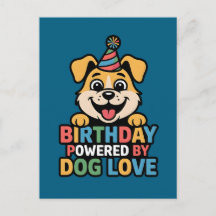 Verjaardag Powered by Dog Love Design