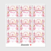 Verjaardag pretpark sticker (Vel)