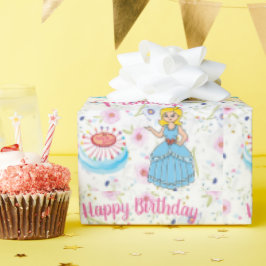 Verjaardag Prinses Inpakpapier