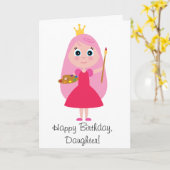 Verjaardag Prinses Kunstenaarsdochter Kaart (Gele Bloem)