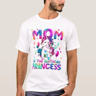 Verjaardag Prinses Meisje T-shirt