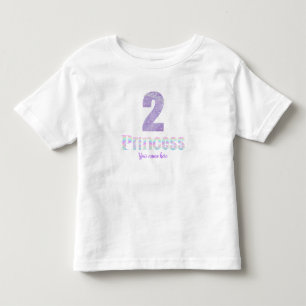 Verjaardag Prinses T-Shirt met Naam