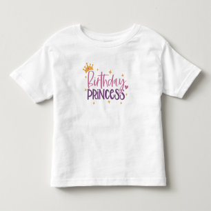 Verjaardag Prinses Verjaardag Meisje Kinder Shirts