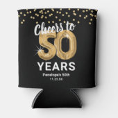 Verjaardag Proost op 50 jaar Blikjeskoeler (Voorkant)