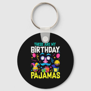 Verjaardag Pyjama Cute Top Pj Meisjes Slaap Sleutelhanger
