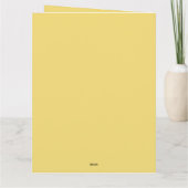 Verjaardag Queen Bee - Stijlvol Gouden Honingraat  Kaart (Achterkant)