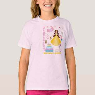 Verjaardag Queen T-shirt voor meisjes