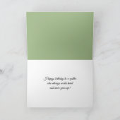 Verjaardag Quiltpatroon Kaart (Binnen)