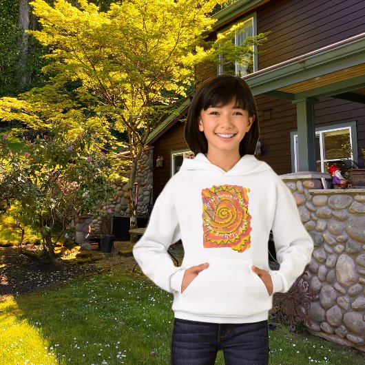 Verjaardag Radiant Spiral Energy Abstracte Kunst