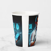 Verjaardag radioloog papieren bekers (Links)