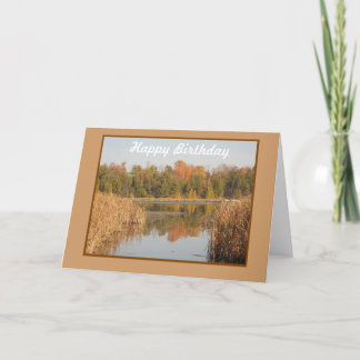 Verjaardag reflecties voor hem kaart