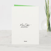 Verjaardag regenboog taart met sprenkels kaart (Achterkant)