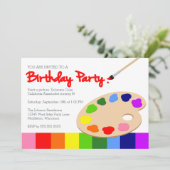 Verjaardag regenboogkinderen kaart (Staand voorkant)