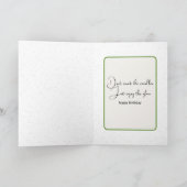 Verjaardag Retriever Running In Snow Kaart (Binnen)