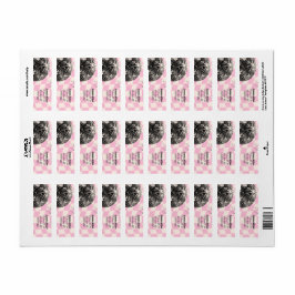 Verjaardag Retro Disco Etiket