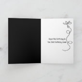 Verjaardag Retro Zadelschoenen met madeliefjes Kaart (Binnen)