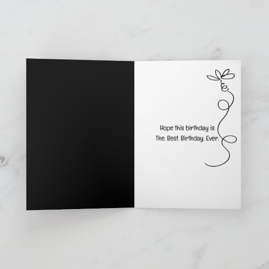 Verjaardag Retro Zadelschoenen met madeliefjes Kaart (Binnen)