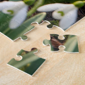 Verjaardag Robin Op Een Tuinschutting Legpuzzel (Zijkant)