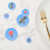 Verjaardag Rocket Koala Confetti (Groep)