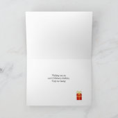 Verjaardag roeier brengen cadeau kaart (Binnen)