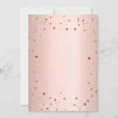 Verjaardag roos goud Steenbok sterrenbeeld Kaart (Achterkant)