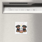 Verjaardag Rottweiler Dogs Magneet (Insitu (Vaatwasser))